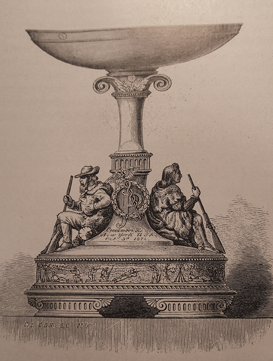 The Bennett Cup – first prize in the Bennett match.